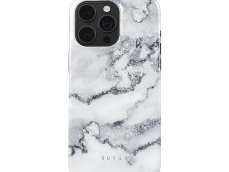 Capa Burga em Silicone para iPhone 15 Pro Max - White Winter Cheap