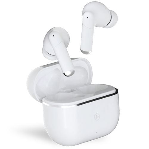 Auriculares Noise Cancelling True Wireless Bluetooth Force Play II -Branco on Sale