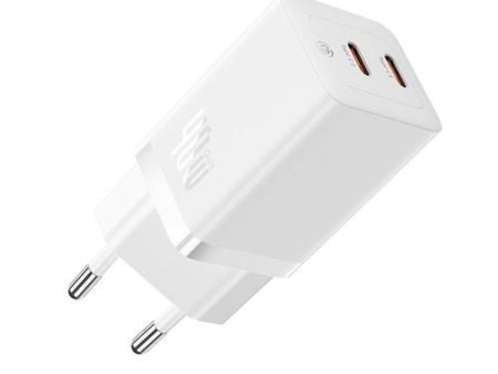 Carregador USB-C Baseus GaN 5 Pro 40W - Branco Hot on Sale