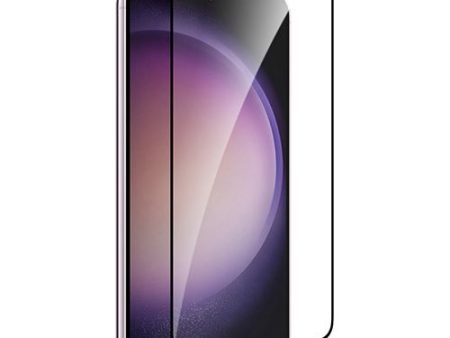 Película de Ecrã Vidro Temperado Puro para Samsung Galaxy S24 Plus - Moldura Preta Fashion