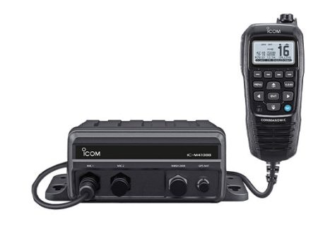 Icom M410BB Black Box VHF With HM195GB Black For Discount