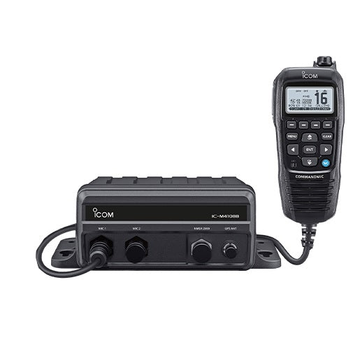 Icom M410BB Black Box VHF With HM195GB Black For Discount