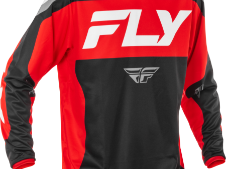 F-16 JERSEY BLACK RED WHITE LG Supply