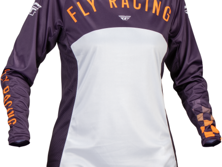 WOMEN S LITE JERSEY DEEP PURPLE WHT NEON CORAL MD For Cheap