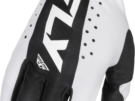 YOUTH LITE GLOVES WHITE BLACK YL on Sale