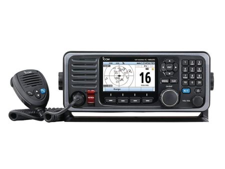 Icom M605 25W VHF AIS Rear Mic Connector on Sale