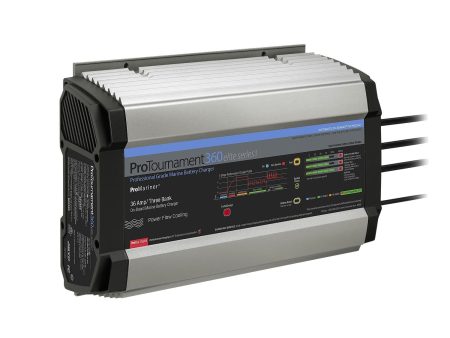 ProMariner ProTournament 360 36 Amp Battery Charger 12 24v 2 Bank 120v Input on Sale