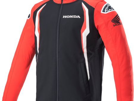 HONDA SOFTSHELL JACKET RED BLACK 5X Online Hot Sale