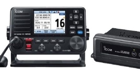 Icom M510 Plus AIS VHF Bundle with CT-M500 For Cheap