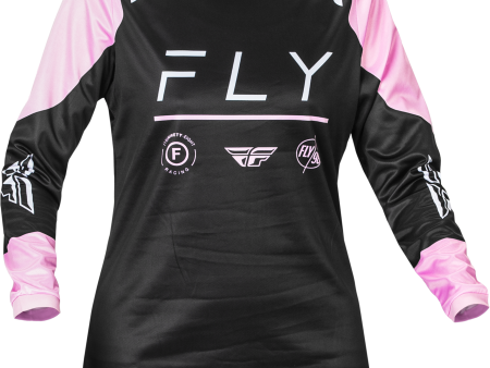 WOMEN S F-16 JERSEY BLACK LAVENDER MD Cheap