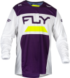 KINETIC RELOAD JERSEY DEEP PURPLE WHITE HI-VIS SM on Sale