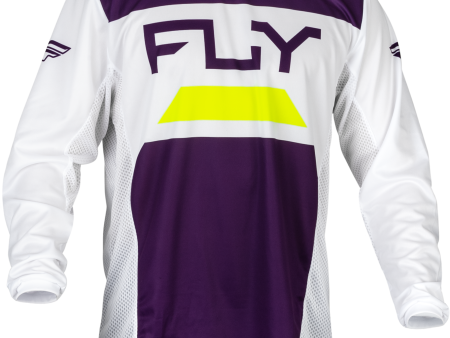 KINETIC RELOAD JERSEY DEEP PURPLE WHITE HI-VIS SM on Sale