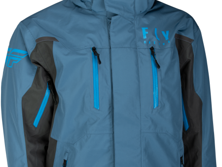 INCLINE JACKET BLUE GREY MD For Sale