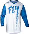 YOUTH F-16 JERSEY TRUE BLUE WHITE YL Online Sale