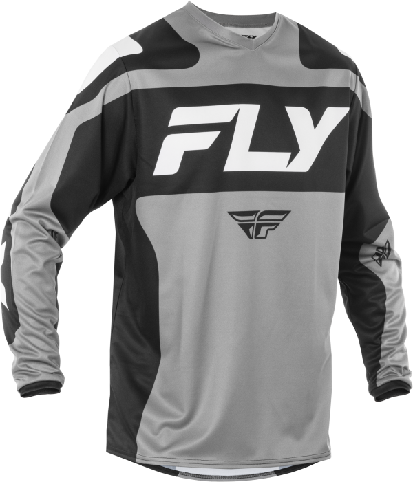 F-16 JERSEY GREY BLACK WHITE 5X Fashion