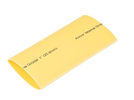 Ancor 1  x 48  Yellow Heat Shrink Tubing Online Hot Sale