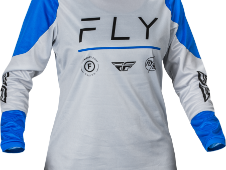 WOMEN S F-16 JERSEY ARCTIC GREY BLUE SM Hot on Sale