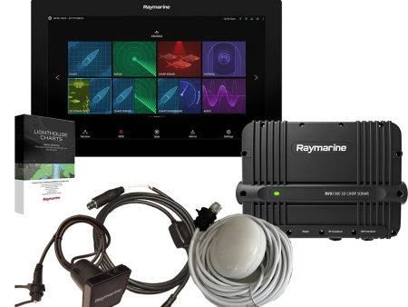 Raymarine Axiom XL 16 3D CHIRP Bundle with RVX1000 GA200, RCR-SD, Alarm and Cable For Cheap