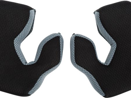 FORMULA CHEEK PAD BLACK COOL GREY 2X 35MM For Sale