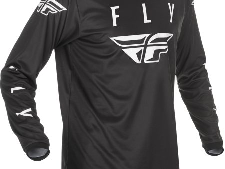 FLY UNIVERSAL JERSEY BLACK WHITE XL For Discount