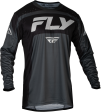 YOUTH LITE JERSEY CHARCOAL BLACK YXL For Cheap