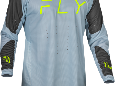 EVOLUTION DST JERSEY ICE GREY CHAR NEON GREEN XL For Sale