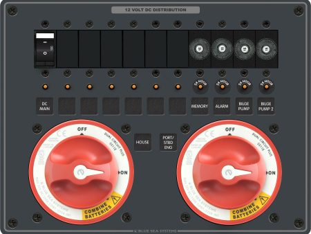 Blue Sea Triple Battery Bank Management Panel Cheap