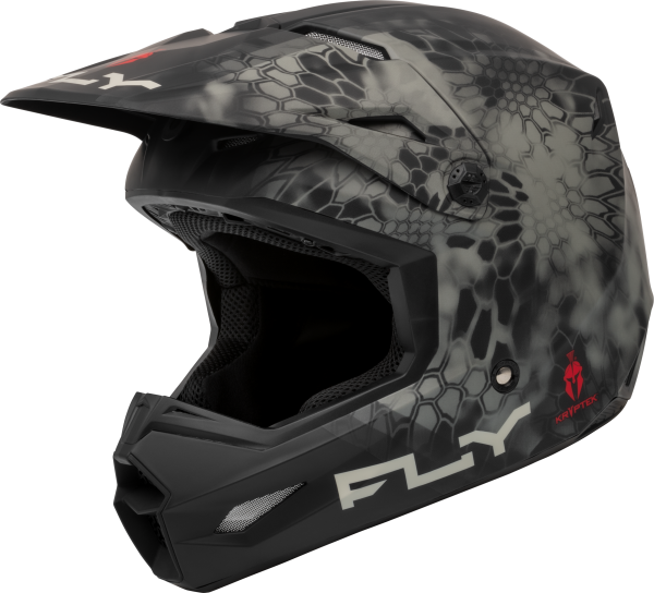 KINETIC SE KRYPTEK HELMET MATTE MOSS GREY BLACK XL For Sale