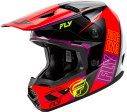 KINETIC RALLY HELMET RED BLACK WHITE XS Discount