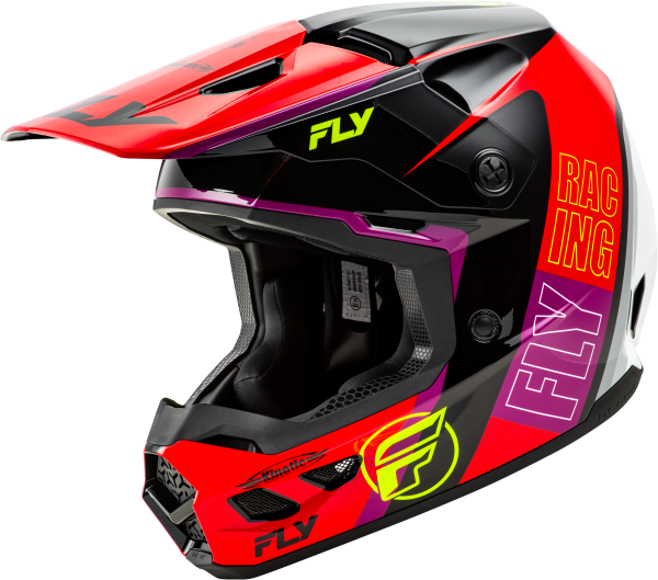 KINETIC RALLY HELMET RED BLACK WHITE XS Discount