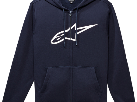 AGELESS II FLEECE NAVY WHITE LG Online Sale