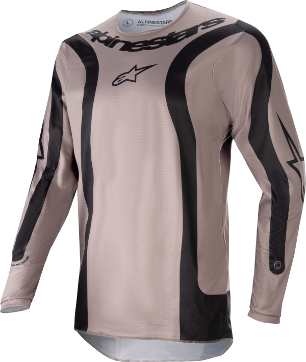 FLUID LURV JERSEY MUD BLACK LG Hot on Sale