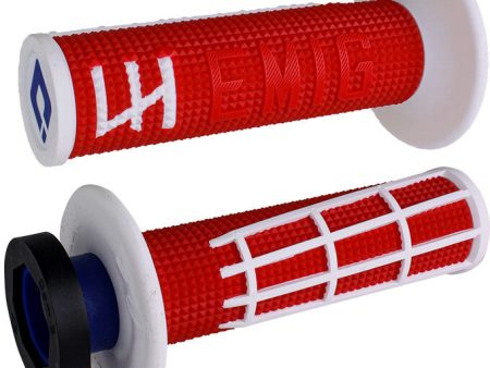 EMIG 2.0 - V2 LOCK-ON GRIP RED WHITE For Discount