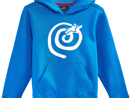 KIDS MANTRA HOODIE BRIGHT BLUE LG Fashion