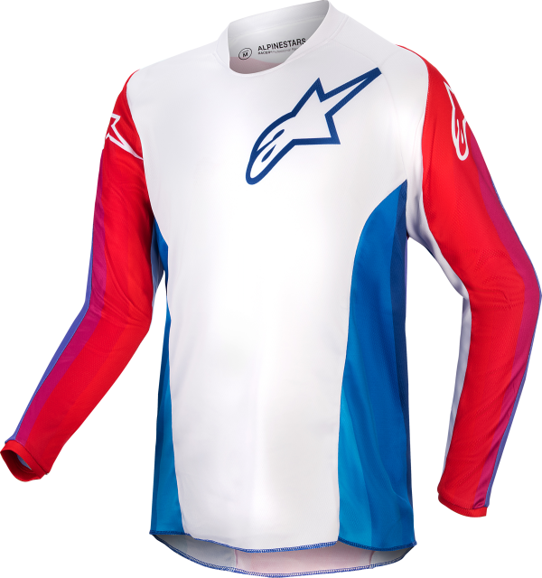 YOUTH RACER PNEUMA JERSEY BLU MARS RED WHITE MD Discount