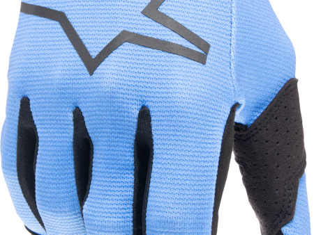 YOUTH RADAR GLOVES LIGHT BLUE BLACK 2XS on Sale