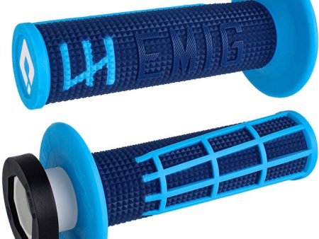 EMIG 2.0 - V2 LOCK-ON GRIP NAVY CYAN For Discount