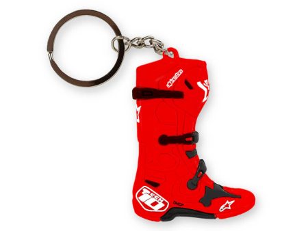 NEW TECH 10 BOOT KEYFOB RED Supply